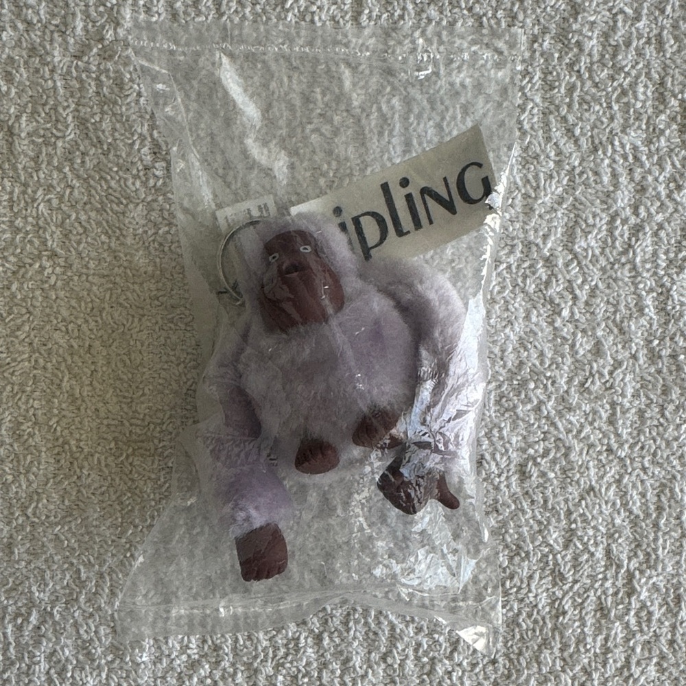 Kipling Plush Monkey Keychain Bag Charm
